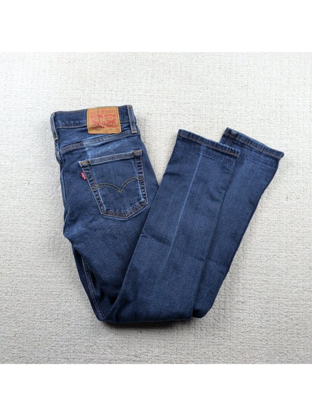 Levi's 511 Jeans Men's 30x32 Slim Fit Indigo Blue Denim Stretch Classic Pants